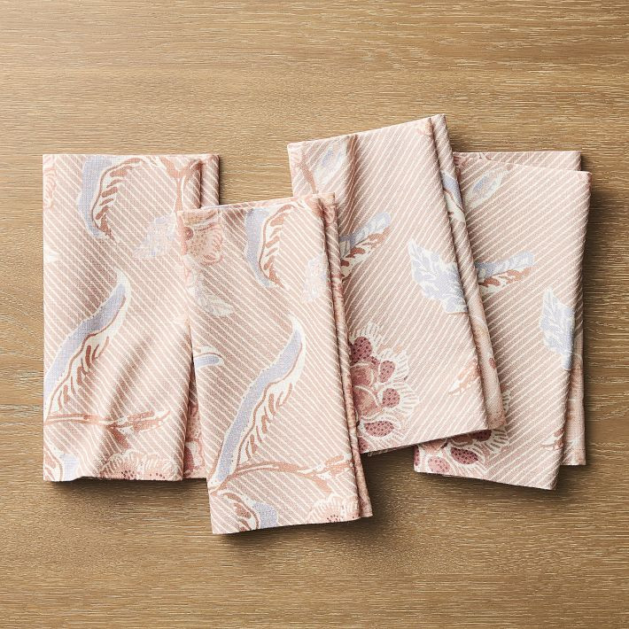 Batik Floral Napkin Sets | West Elm (US)