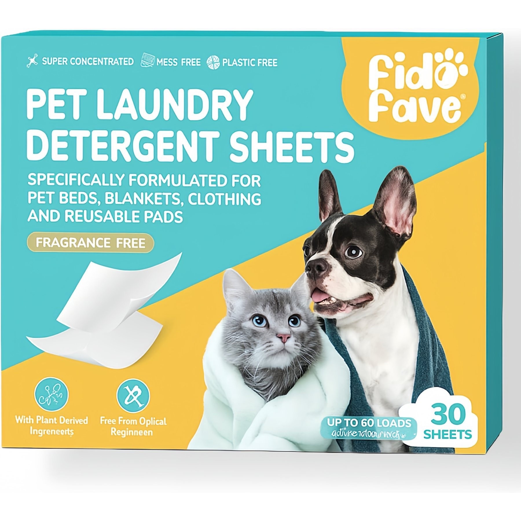 Chewy ~ Fido Fave Pet Laundry Detergent Sheets Odor Remover, 30 count




#LTKpets