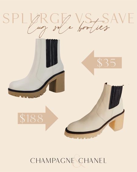 Splurge vs save booties

#LTKSeasonal #LTKstyletip #LTKshoecrush