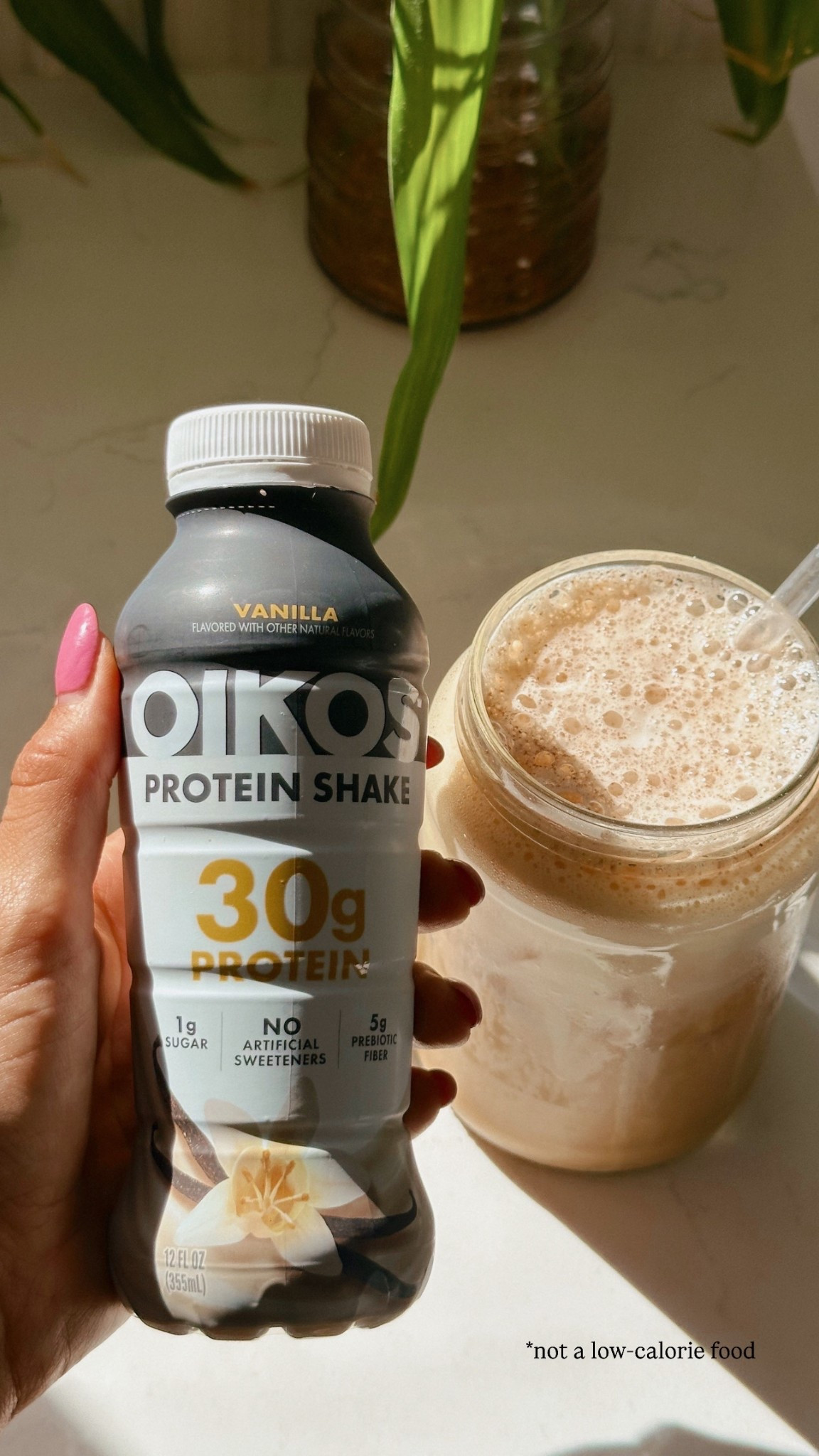#AD | I just discovered these @Oikos Protein Shakes, they just launched @target & you can find them in the protein shake aisle!
I’ve been using the Vanilla one in my coffee to make a protein coffee iced latte (recipe in my other LTK post!) and the Chocolate to have on the go! They have 30g of protein & 5g of prebiotic fiber per serving, and no artificial sweeteners! 
Head to your local Target or shop online from November 9th - 22nd to get them on sale for only $8.99 for the 4pack! 

#oikosstrong #oikostarget #targetfinds #targetpartner #target @shop.ltk #liketkit 

#LTKfitnessgoals #LTKmorningroutine #LTKselfcare