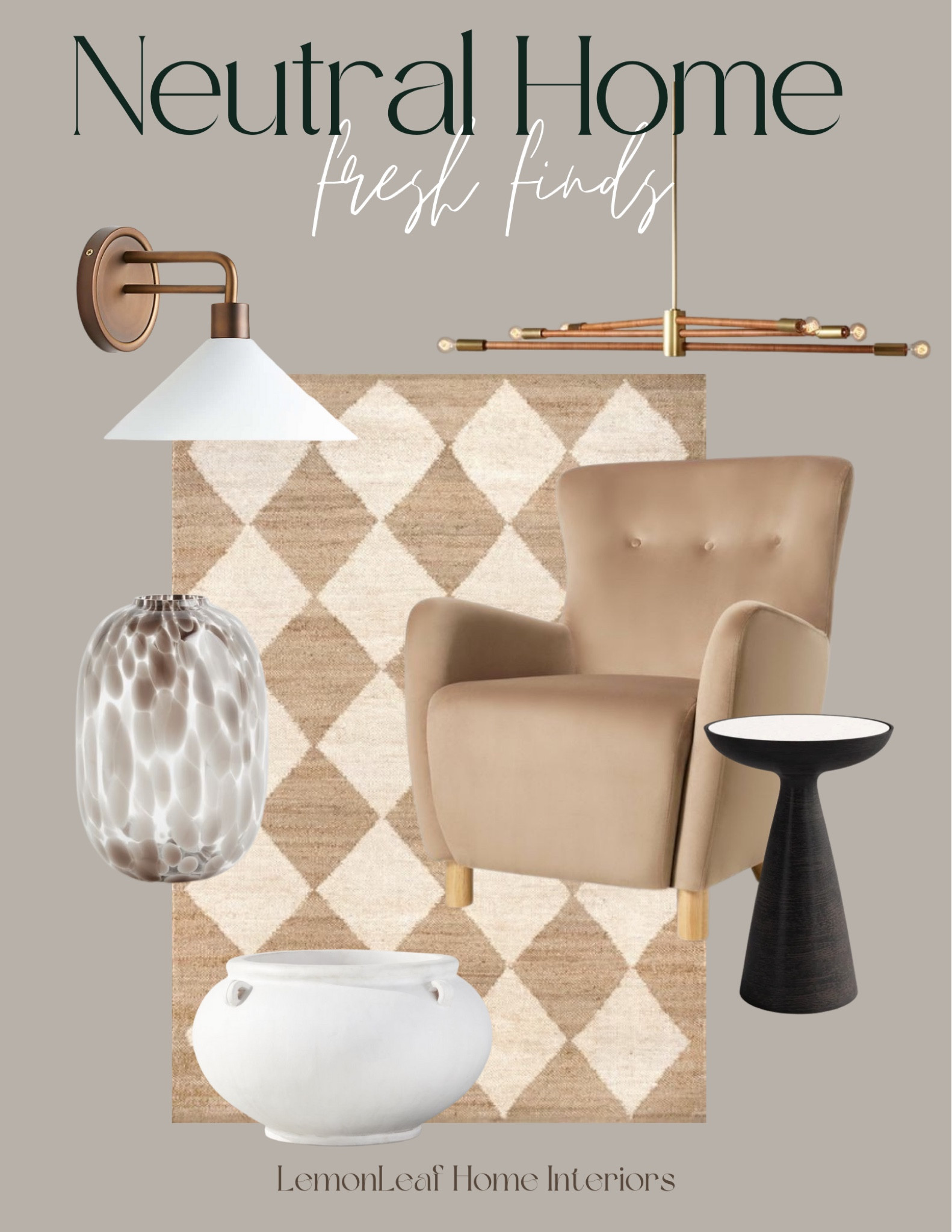 Perfect items for a neural home. Love the harlequin rug and new lighting for living room



#LTKhome #LTKsalealert #LTKstyletip