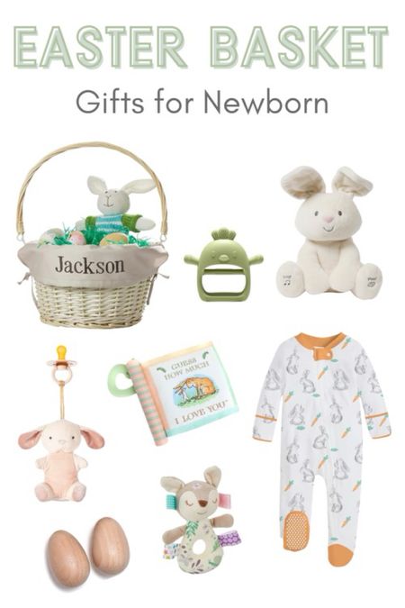 Your newborn will love these cute items in their Easter basket! 

#LTKSeasonal #LTKbaby #LTKfamily