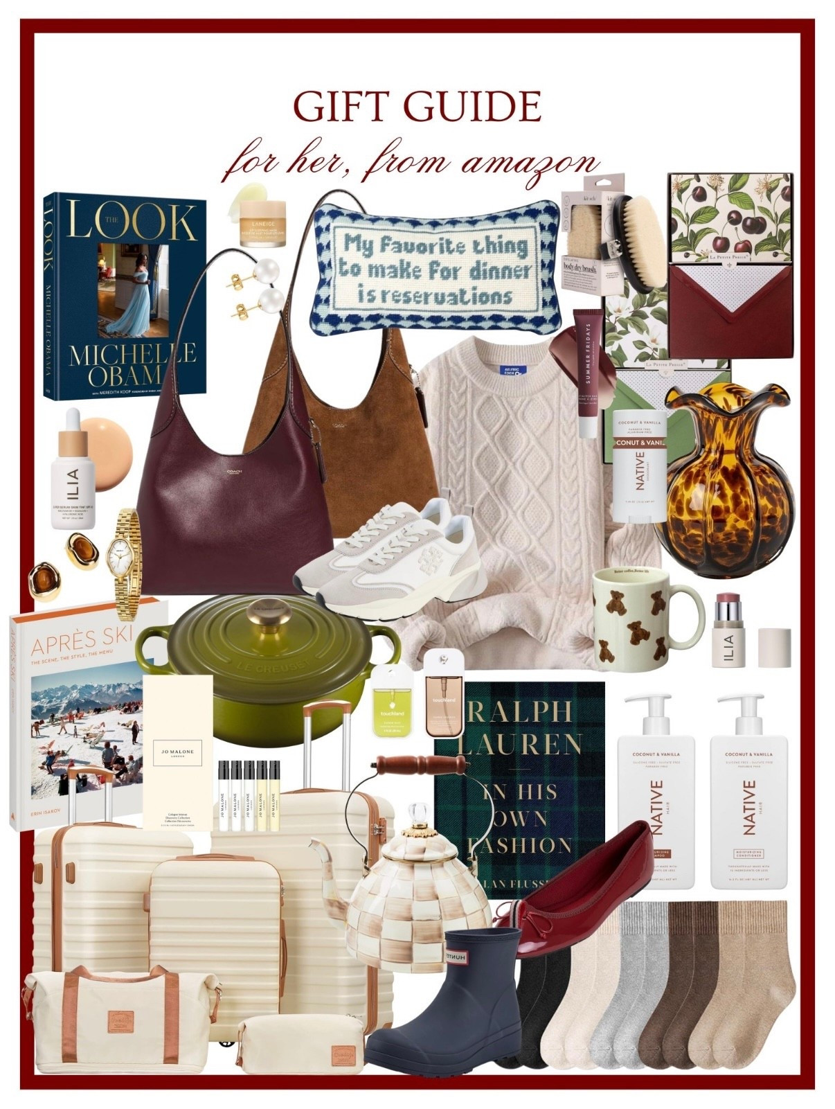 Amazon gift guide for her! So many great brands (Coach!!) and deals on Amazon this year. Amazon gift inspiration, women’s gift guide, gift ideas! 

#LTKGiftGuide #LTKHoliday #LTKCyberWeek