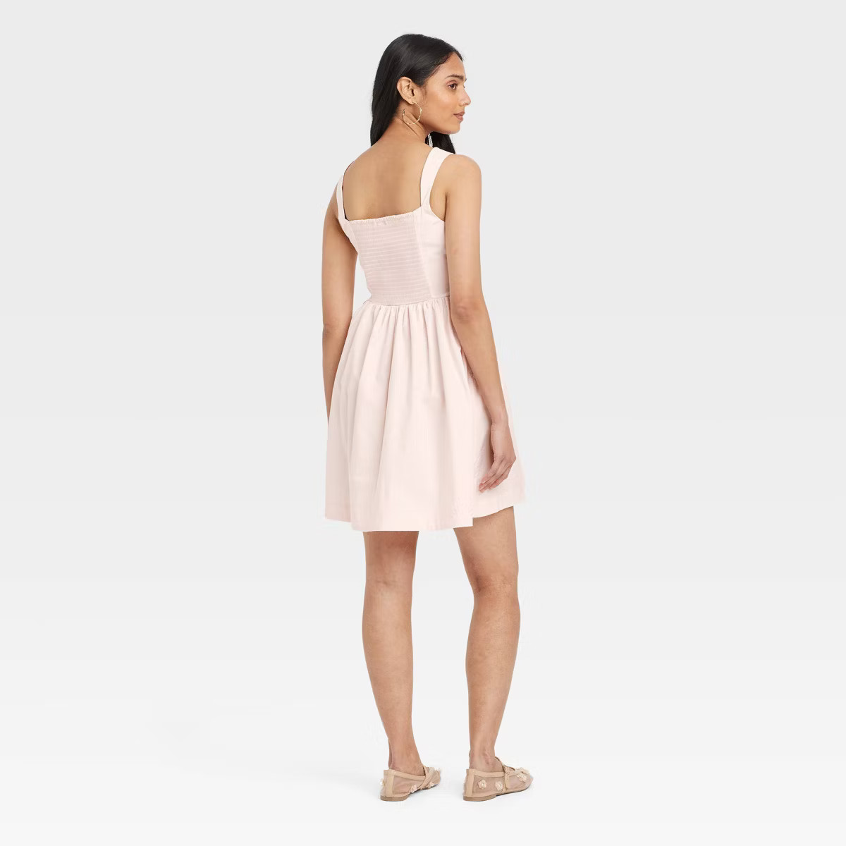 Women's Corset Mini Dress - A New Day™ Light Blue M | Target