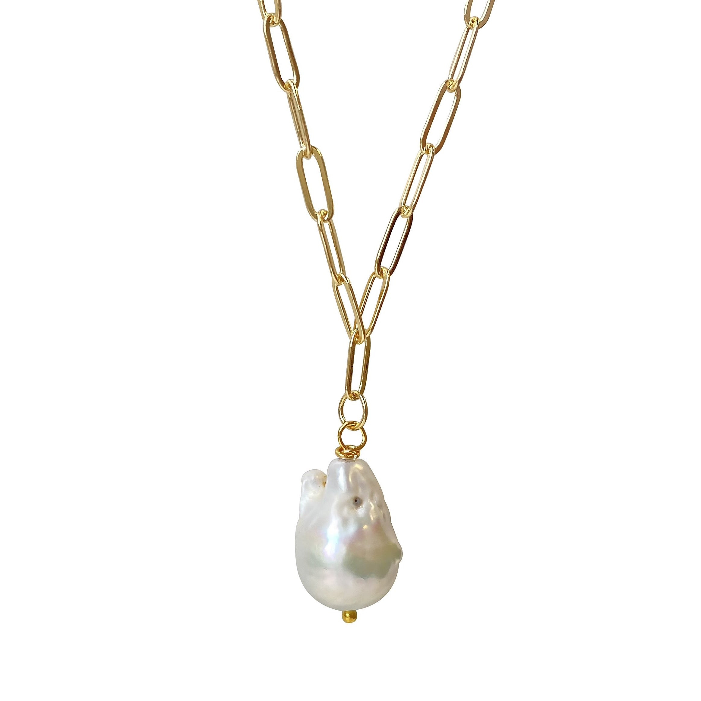 Baroque Pearl Necklace Lindsay | Wolf & Badger