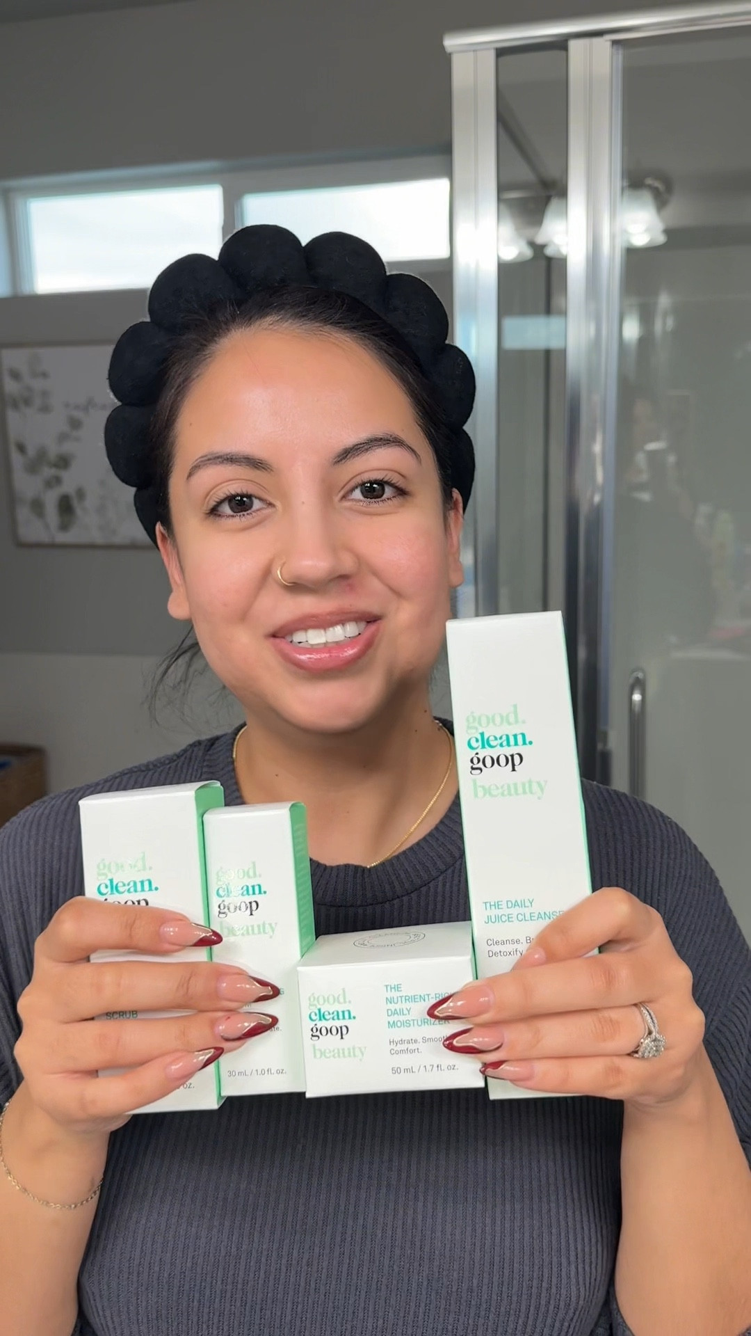 Good Clean Goop skincare routine ✨ 
#skincare #cleanproducts #glowyskin 

#LTKU #LTKBeauty #LTKWatchNow