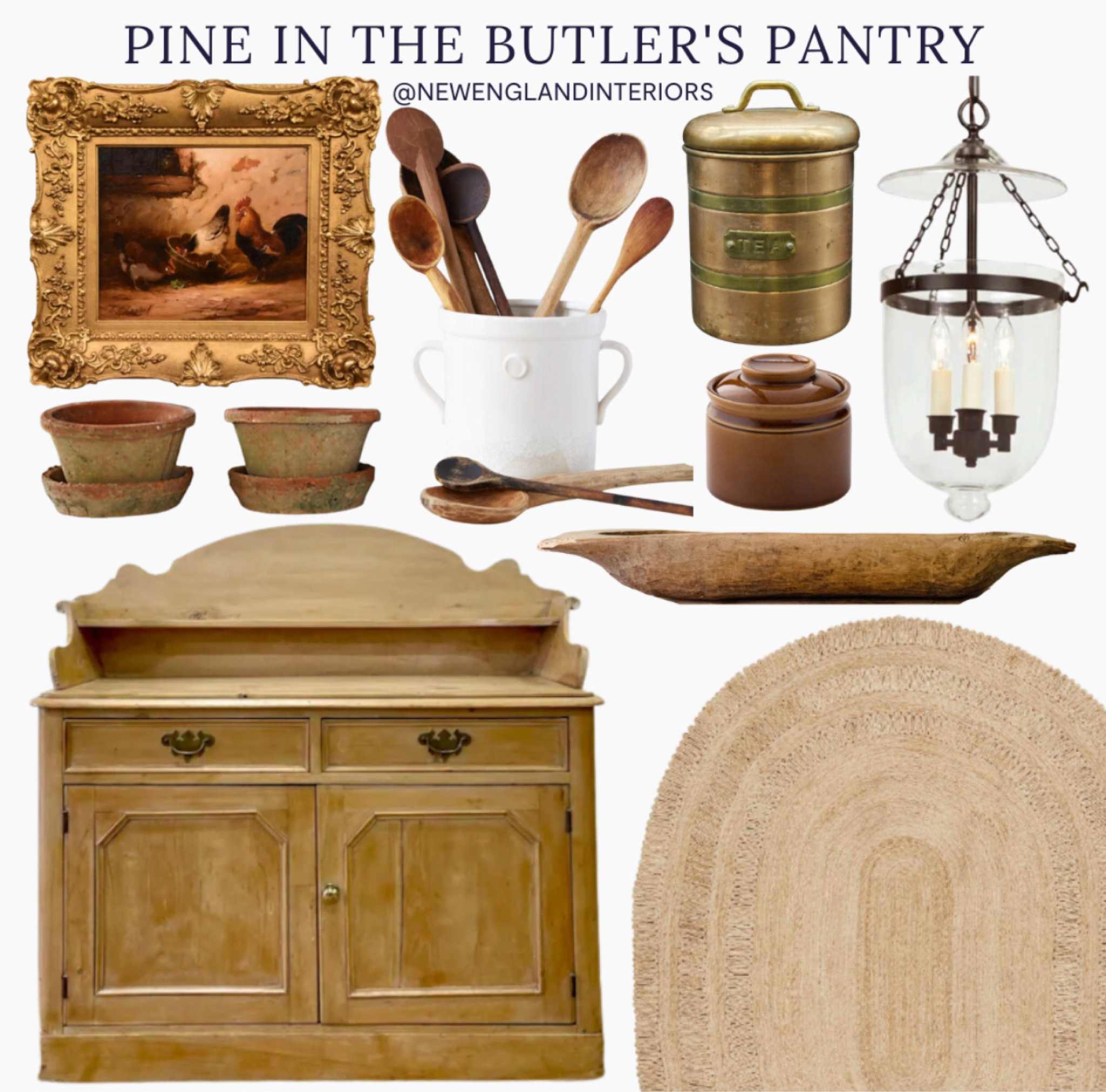 New England Interiors • Pine In The Butler’s Pantry • Rug, Pine Console, Lighting, Antique Wall Art, Kitchen Accessories. 🪵🤎

TO SHOP: Click on the link in bio or copy and paste link in web browser 

#newengland #pine #colonial #farmhouse #antique #vintage #butler #pantry #kitcheninspo

#LTKFind #LTKhome