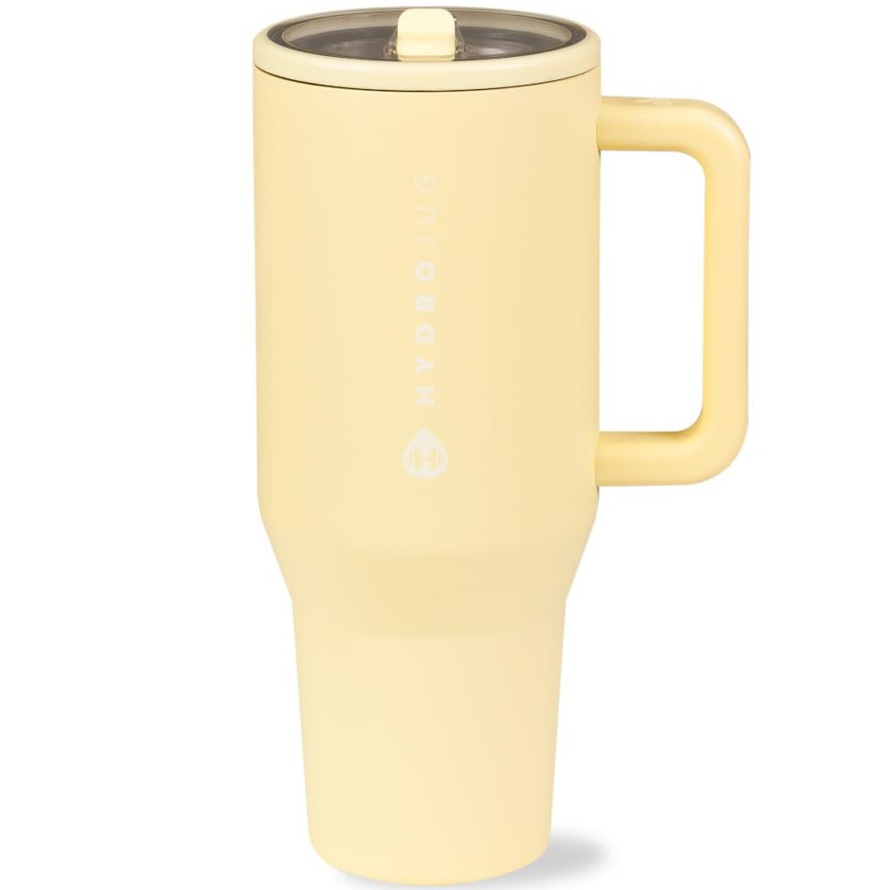 HydroJug Traveler - 40 oz Water Bottle with Handle & Flip Straw - Fits in Cup Holder, Leak Resist... | Amazon (US)