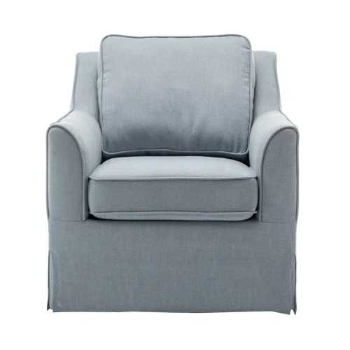 Martha Stewart Martha Stewart London 360°Swivel Armchair with Lumbar Pillow | Wayfair | Wayfair North America
