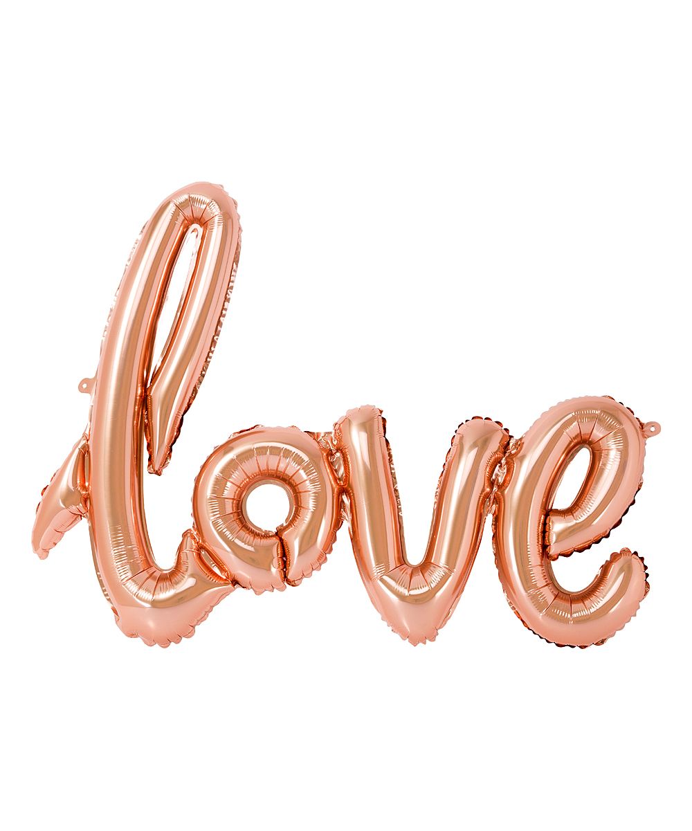 Truly Romantic 'Love' Balloon - Set of Two | zulily