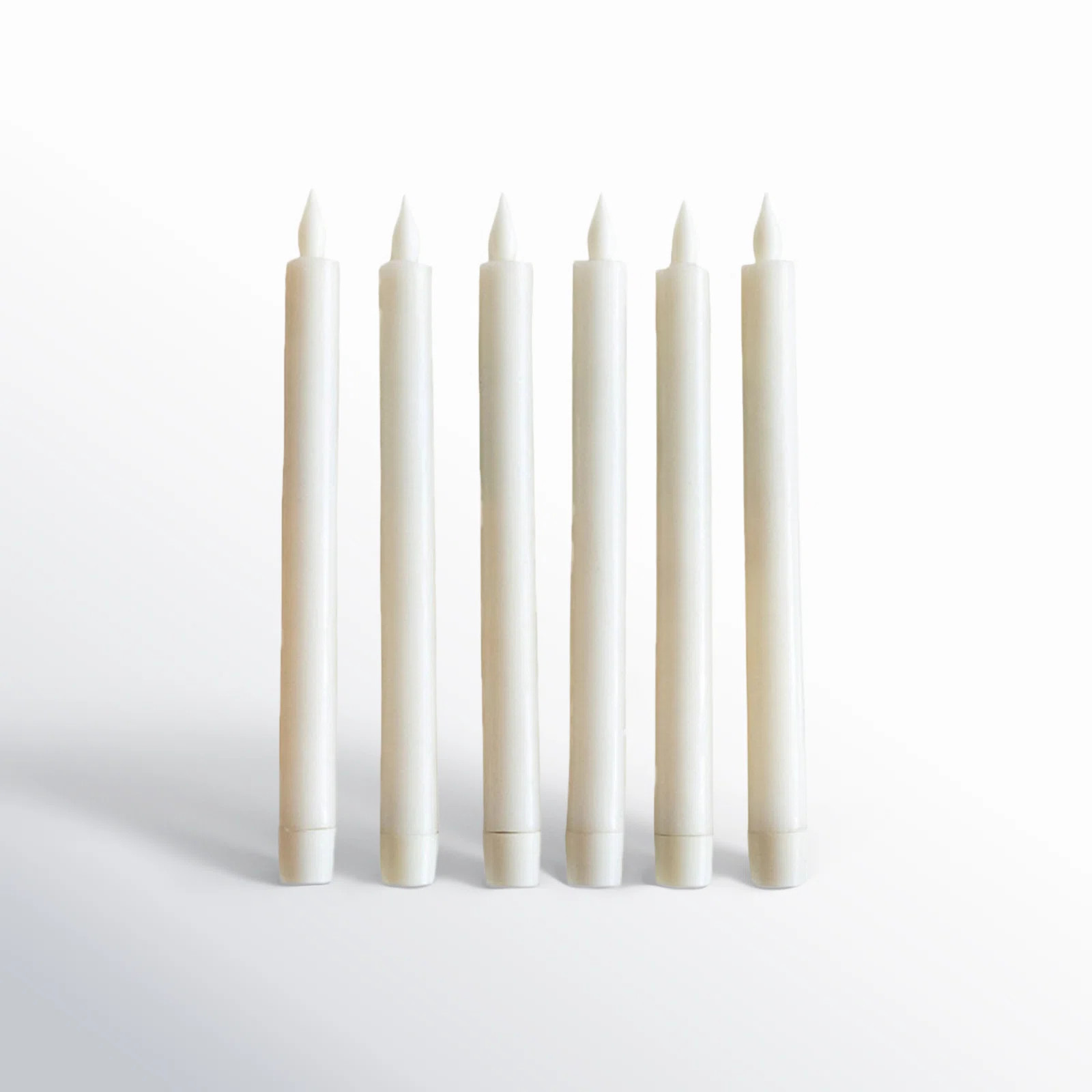 Unscented Flameless Taper Candle (Set of 6) | Wayfair North America