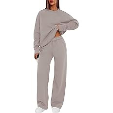 XIEERDUO Sweatsuits Women 2 Piece Outfit Matching Lounge Sets Fall Outfits 2025 Fashion Clothing ... | Amazon (US)
