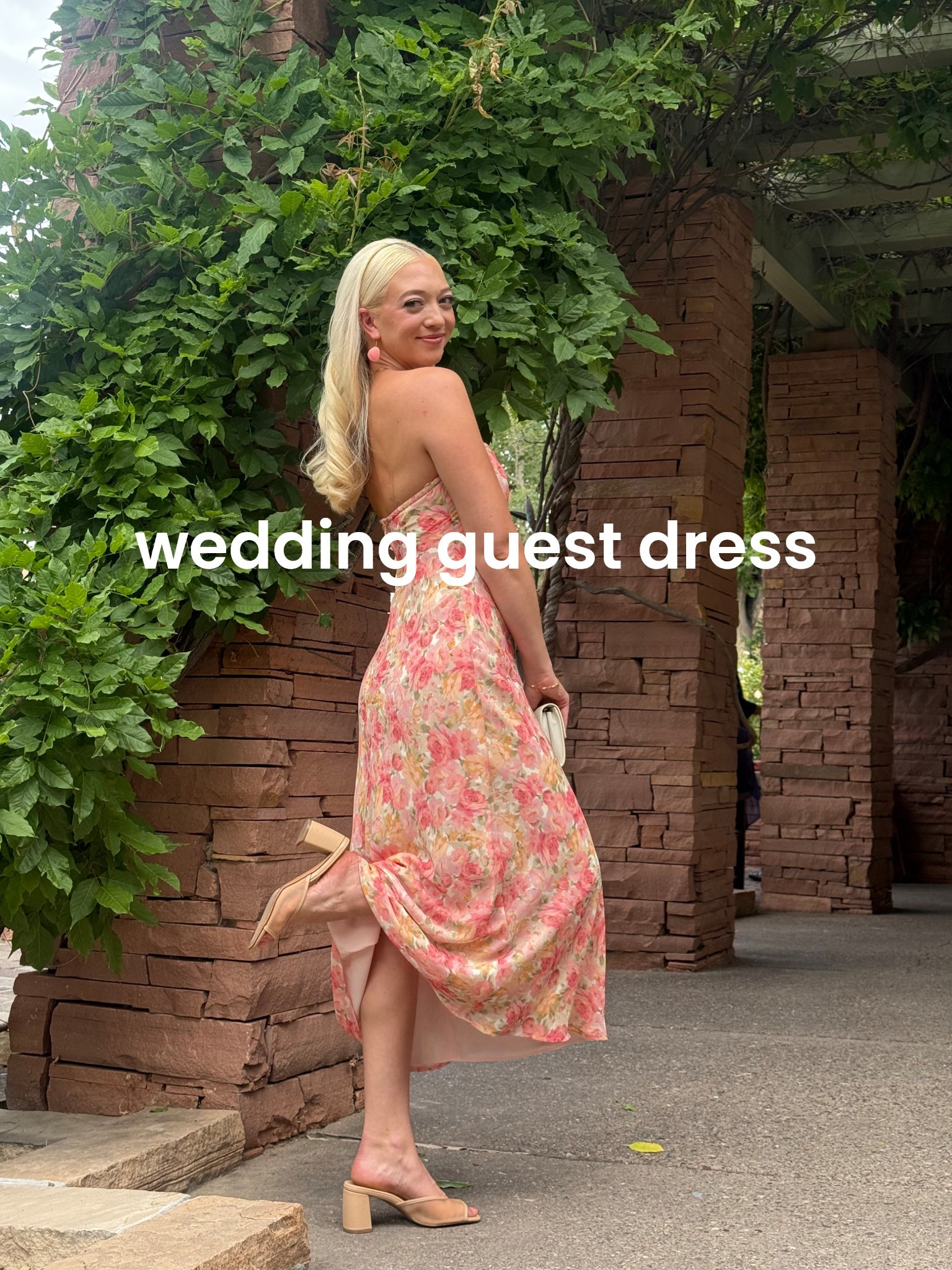 The best wedding guest dress! Loved wearing this For Love and Lemons dress for a family wedding in Santa Fe this summer. I paired this floral dress with my new favorite nude mesh heels by Steve Madden! 
Event dress
Floral dress
Midi dress
Strapless dress
Pink floral dress
Nude heels
Mesh heels
Tan heels


#LTKSeasonal #LTKShoeCrush #LTKParties