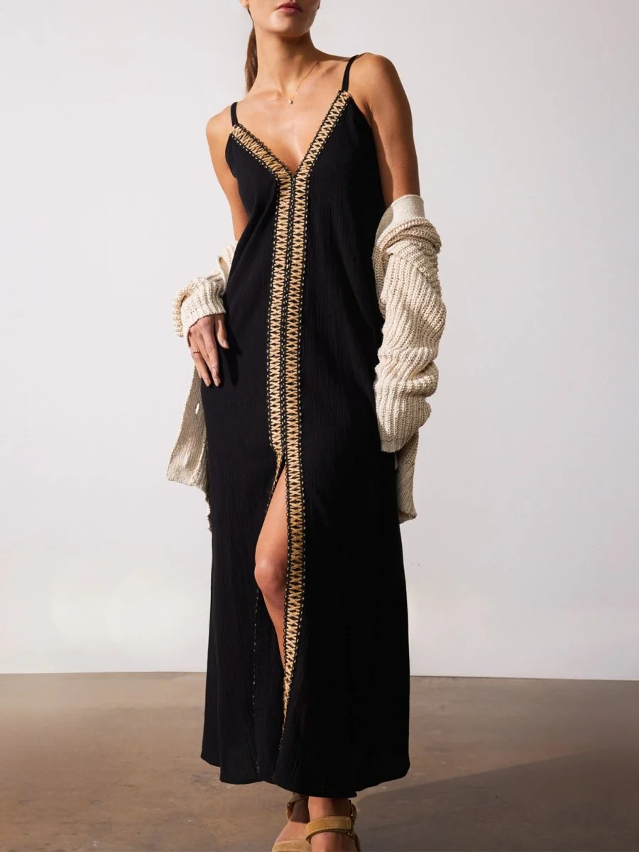 Women's Ciana Dress in Black Onyx | Brochu Walker | Brochu Walker