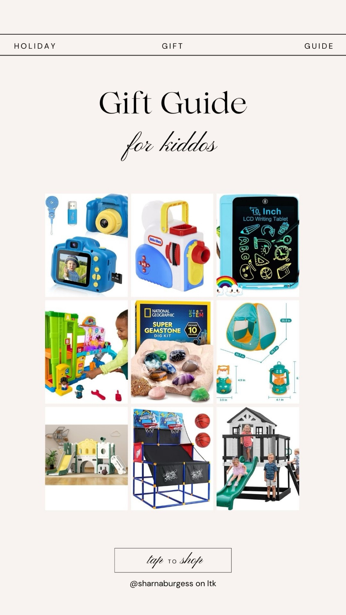 Gift guide for kids // nieces & nephews // son // daughter // grandkids // gift guide 

#LTKkids #LTKGiftGuide