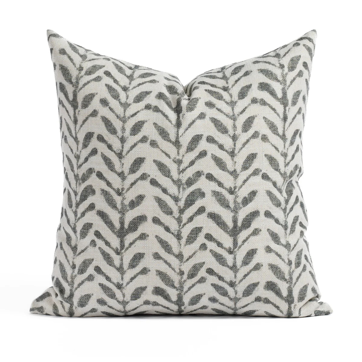 Togo 20x20 Pillow, Black & Natural | Tonic Living