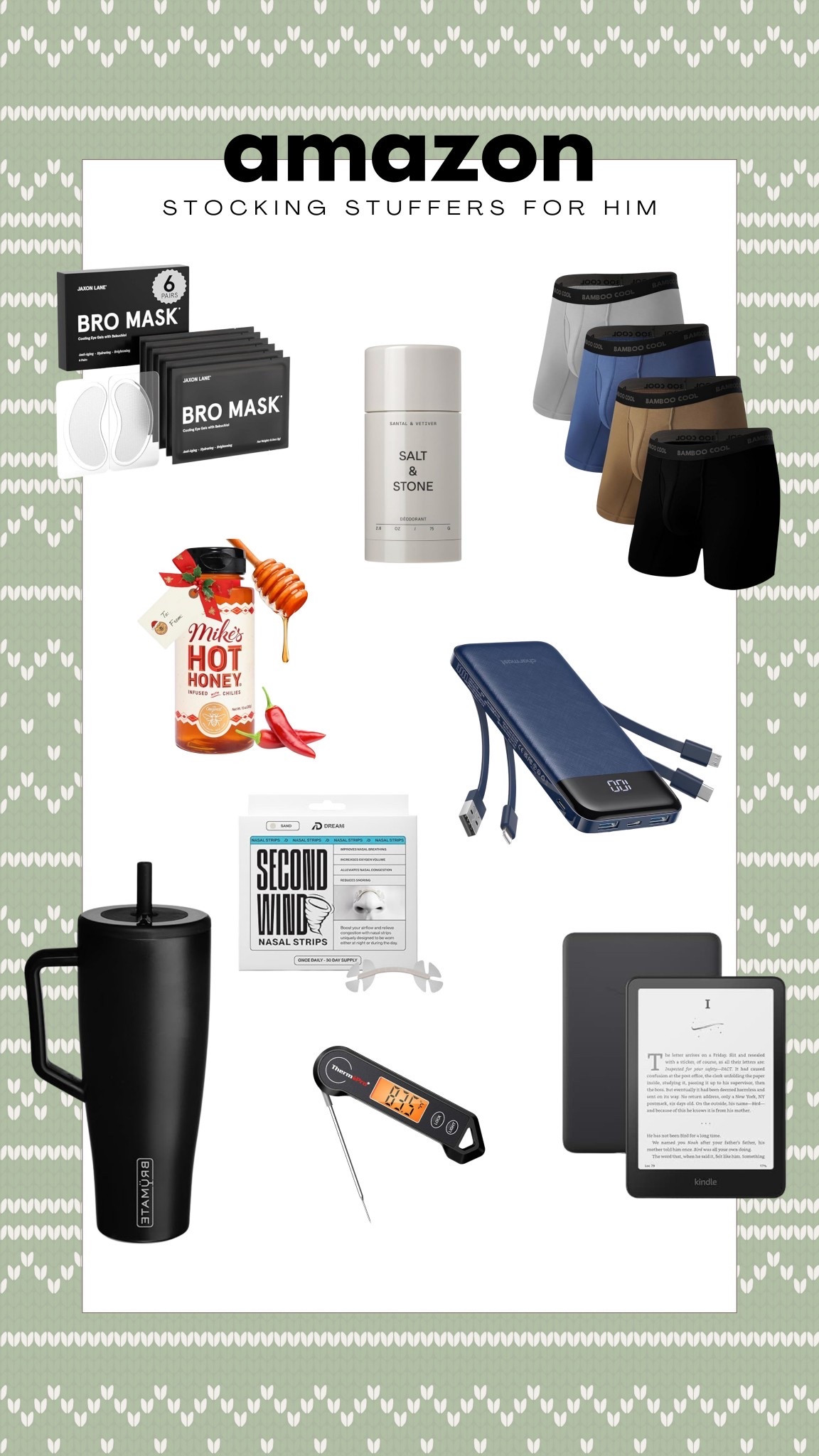 Last minute stocking stuffers for him from Amazon! 

#LTKHoliday