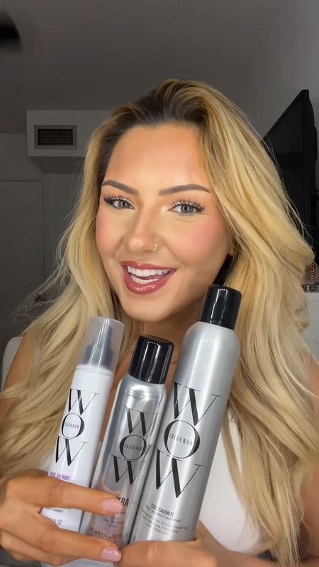 Trying out some amazing new Color Wow Haircare from @NEWCOBEAUTY #ad #NEWCOBEAUTY #haircare 

Hair spray, root spray, shine spray, haircare, hair products, blonde hair, damaged hair, hair routine, hair favorites, color wow, newco beauty, Haircare favorites, blowout, blowout hairstyle, beauty favorites, gifts for her, beauty must haves 

#LTKbeauty #LTKVideo