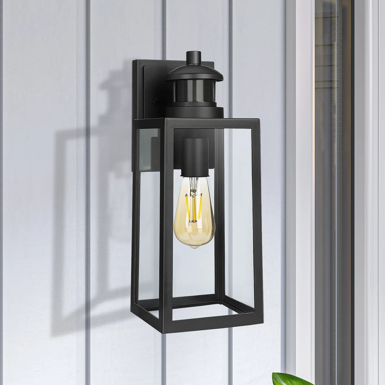 Citlali Aluminum Wall Light With Dusk to Dawn and Motion Sensor | Wayfair North America