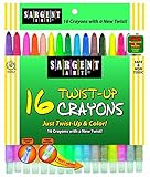 Sargent Art 55-0981 16-Count Twist-Up-Crayons | Amazon (US)