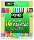 Sargent Art 55-0981 16-Count Twist-Up-Crayons | Amazon (US)