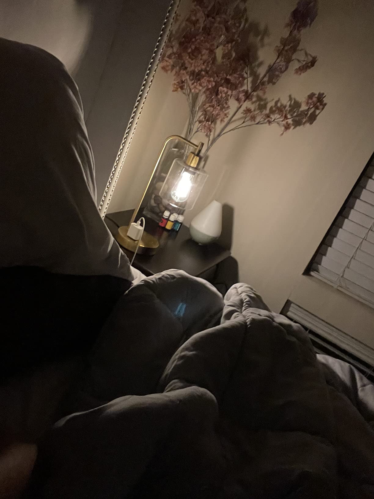 QiMH Industrial Touch Control Table Lamp with 2 USB Ports and 2 AC Outlets, 3-Way Dimmable Bedsid... | Amazon (US)