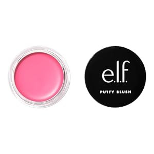 e.l.f. Putty Blush, Creamy & Ultra Pigmented Formula, Infused with Argan Oil & Vitamin E, Bora Bo... | Amazon (US)