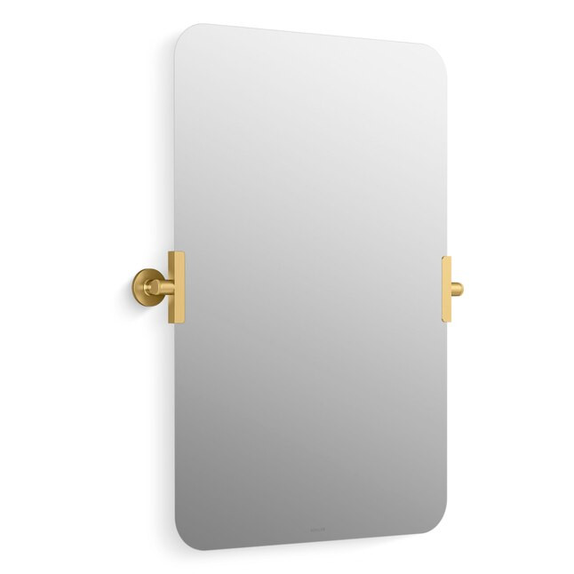 KOHLER Castia by Studio McGee 22.81-in x 29.5-in Frameless Rectangle Bathroom Vanity Mirror (Vibr... | Lowe's