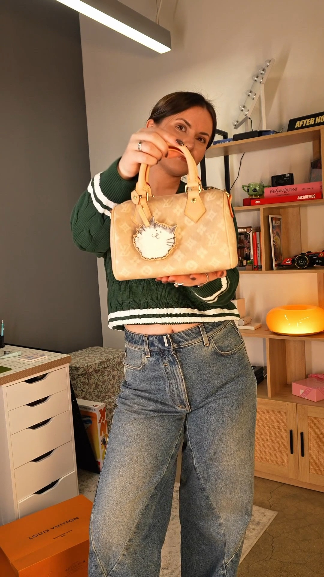 Louis Vuitton Travels with Grace Coddington
Collection Speedy 20 unboxing
As a cat mom I could not resist this bag, especially when the creator is Grace Coddigton herself ( Vogue creative director and stylist)

Beige mini bag, crossbody bag, Christmas gift, cat lover

#LTKItBag #LTKHoliday #LTKGiftGuide
