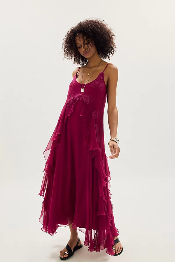 Nigel Preston Floating Angel Chiffon Maxi Dress | Free People (Global - UK&FR Excluded)