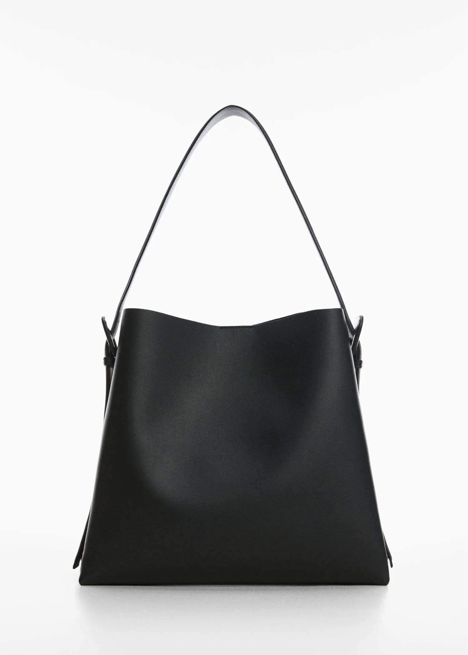 Shopper bag with buckle | MANGO (UK)