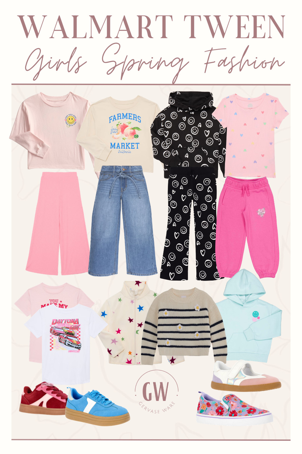 Walmart tween girls spring fashion finds that are cute, comfy, and on trend

#TweenSpringStyle #WalmartFashion #LTKTweens 

 #LTKSpringSale #LTKootd #LTKKids