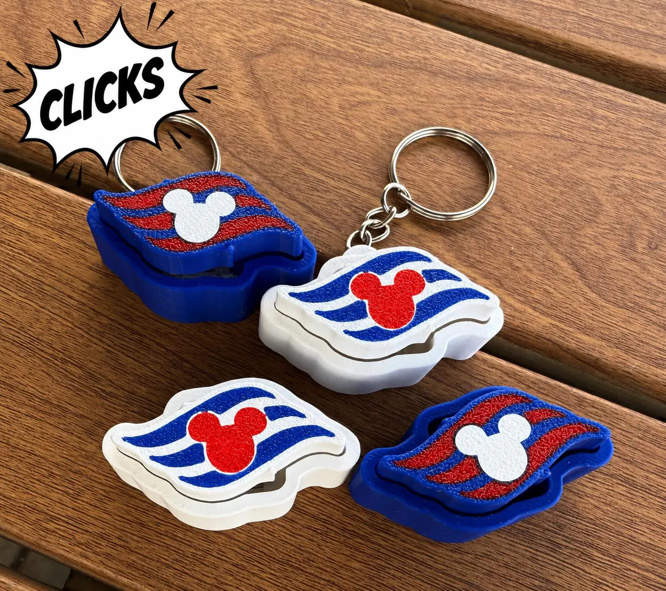 DCL Disney Cruise Logo Fidget Clicker | Fish Extender Gift | Disney Vacation Keepsake Keychain & Travel Toy | Etsy (Global)