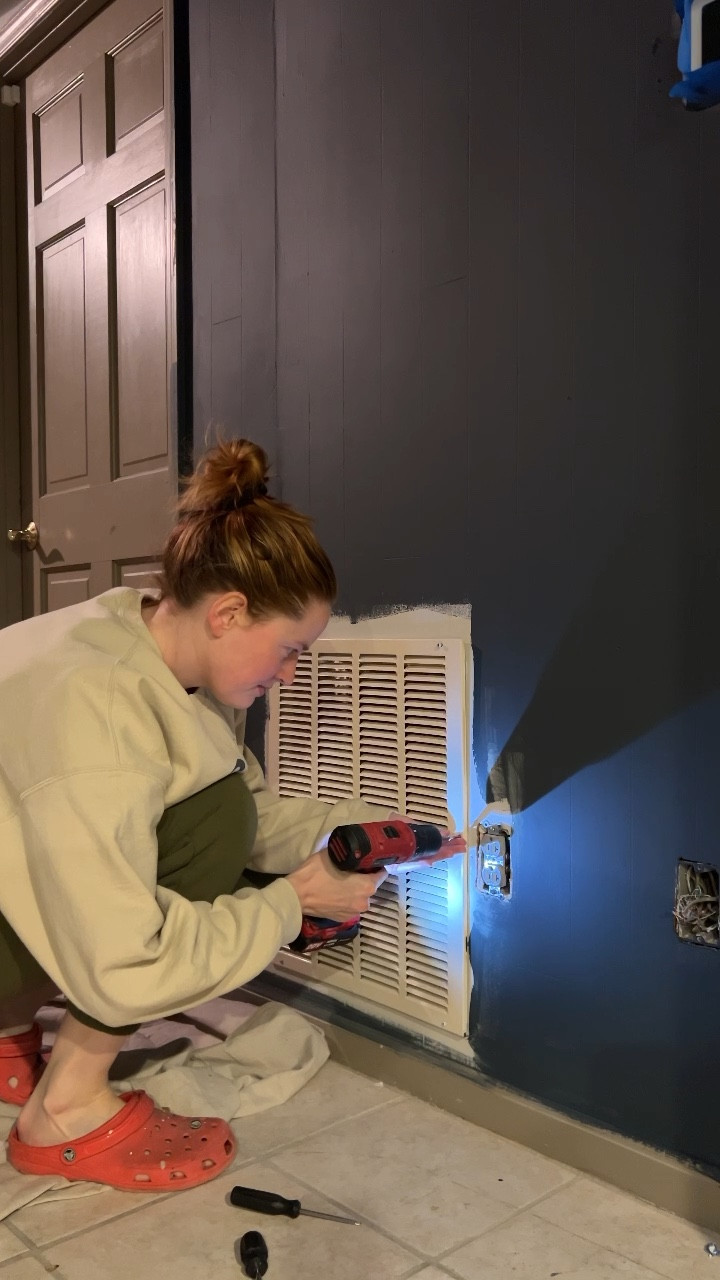 Swapping my old grey outlets for black outlets in this movie room was the best decision! Also my power drill is on sale!!

#LTKVideo #LTKhome #LTKsalealert