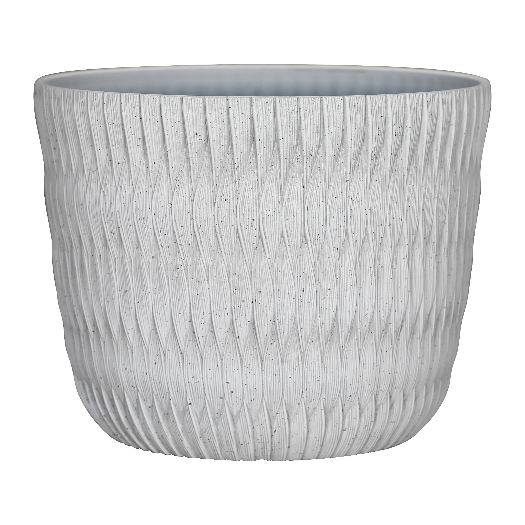 Better Homes & Gardens Carly White Resin Planter, 15.9in x 15.9in x 12.5in | Walmart (US)