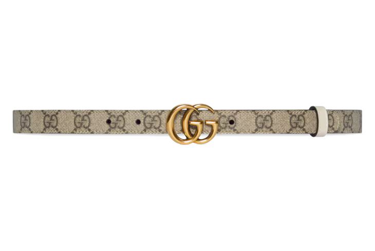 Gucci GG Marmont reversible thin belt | Gucci (US)