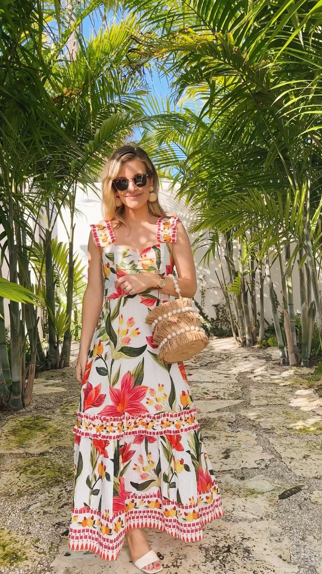 The perfect spring break dress! So cheerful, flattering and fun to wear. Farm Rio dresses. Spring break dresses.

#LTKSeasonal #LTKFind #LTKtravel