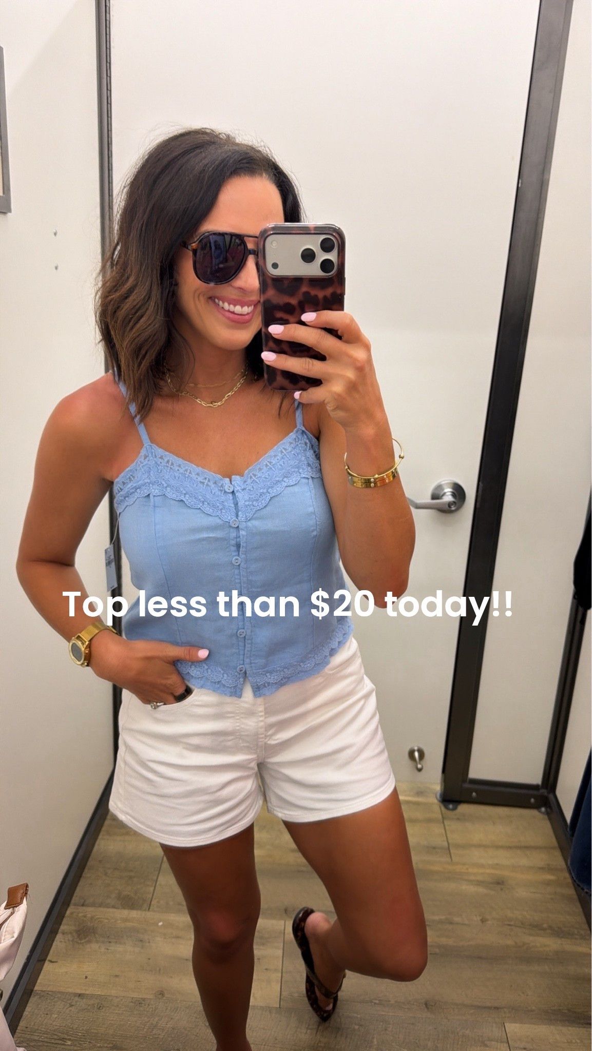 under $20 and SO CUTE 💙

wearing a XS!
old navy top, affordable outfit idea, summer casual look, cute cami outfit, everyday style
#oldnavyfinds #budgetfriendly #summerlooks #ltkfashion #casualoutfit #affordablefinds