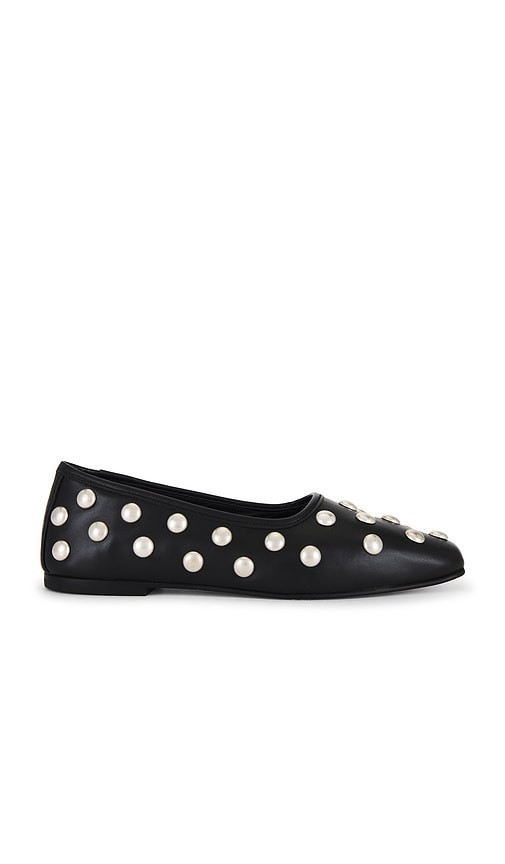Freda Salvador Jessie Flat in Black. - size 6.5 | Revolve Clothing (Global)