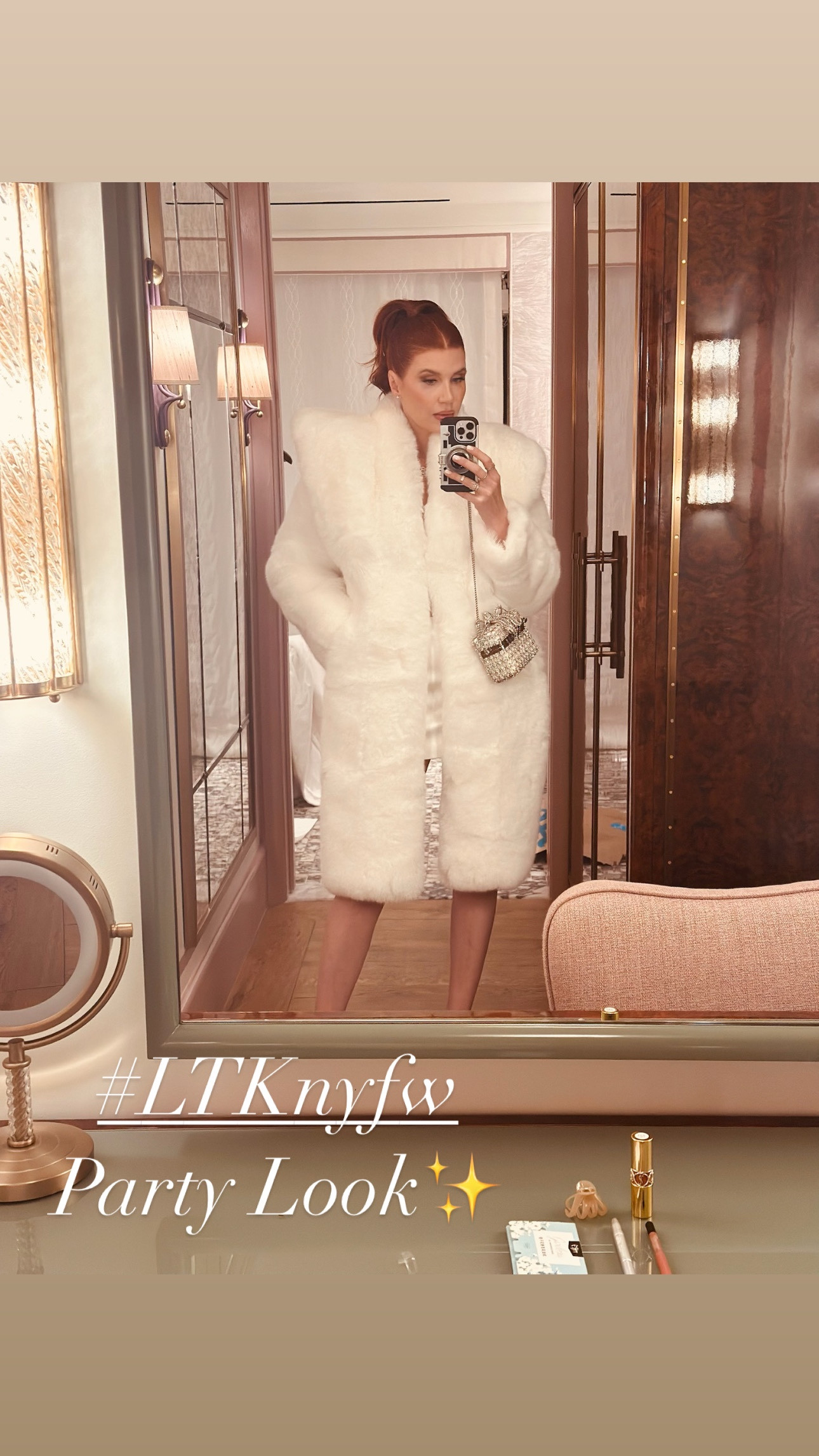 Headed to the #LTKnyfw party and I am SO pumped to wear my new fur jacket. Total dream💭 Watch for the full outfit tour!

#LTKNYFW #LTKWatchNow #LTKParties