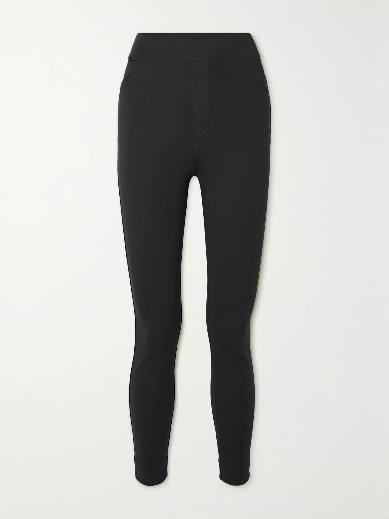 Spanx - Perfect Stretch-ponte Leggings - Black | NET-A-PORTER (UK & EU)