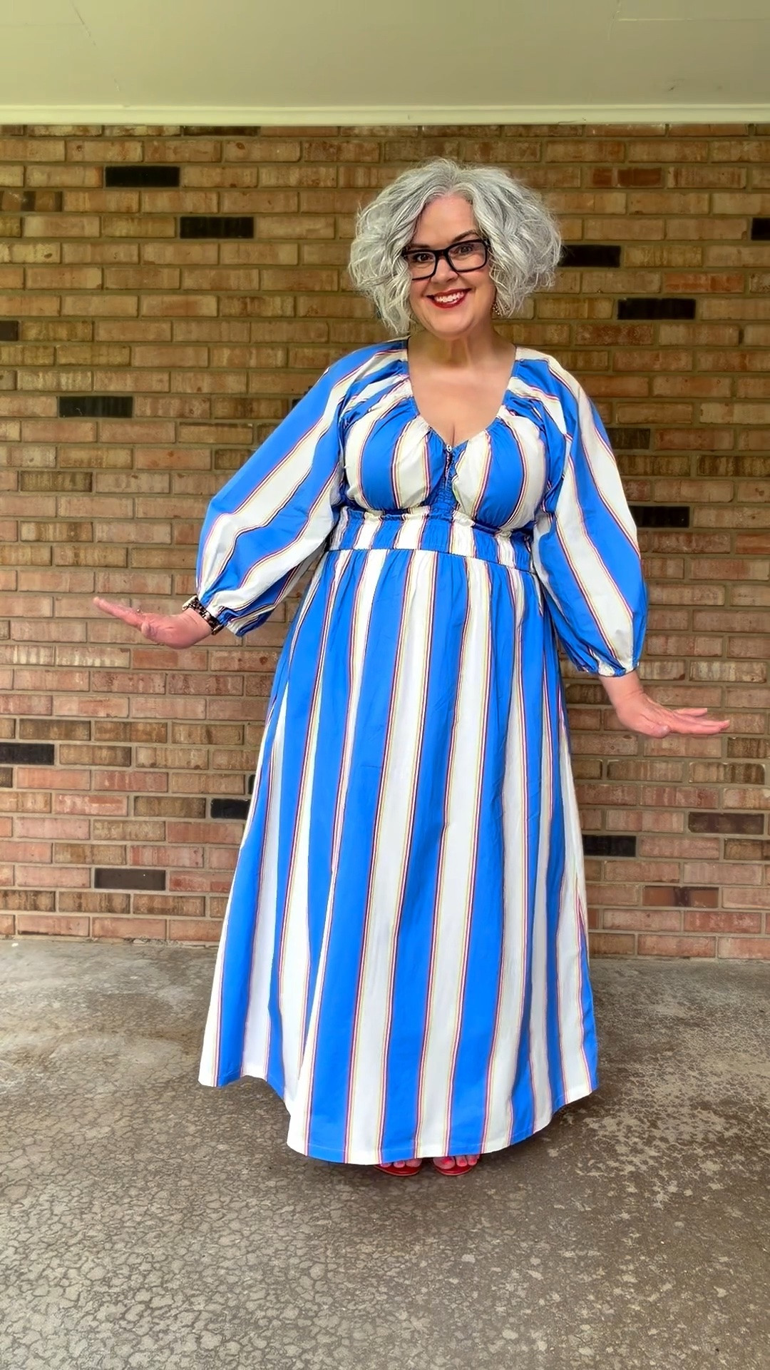 Had the BEST day! The girls do not come out to play often but in this dress, the girls are girling. 😂 I’m size 16 wearing XL @Sunshine Tienda  
#over50fashion #DopamineDressing #Over50Style #ootd #summerdress

#LTKOver40