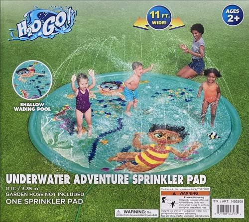 Amazon.com: Bestway H20Go Underwater Adventure Sprinkler Pad : Toys & Games | Amazon (US)