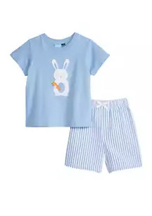 Good Lad Boys 4-7 Easter Graphic T-Shirt and Shorts Set | Belk