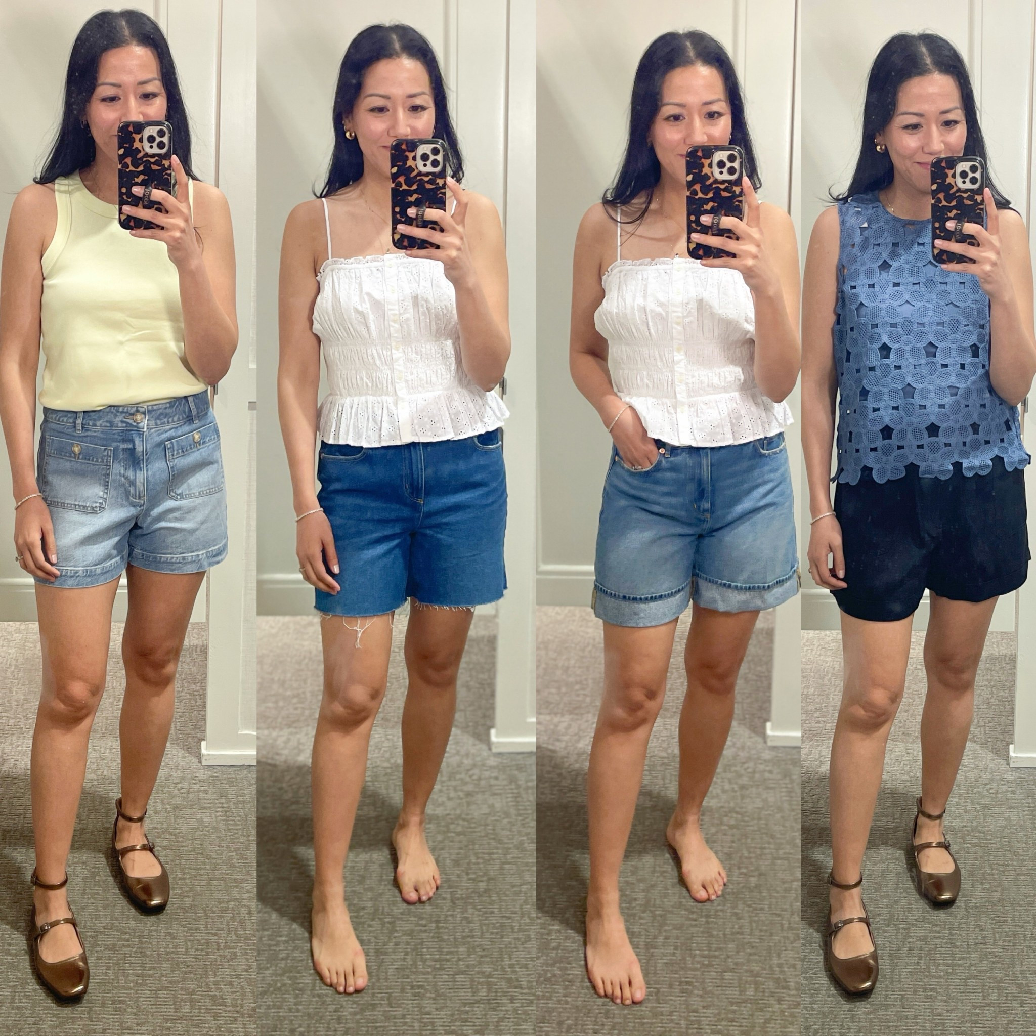 Size medium perfect tank (need small)
Size XS white tank
Size XS crochet tank
Size 4 Palmer shorts
Size 2 jeans dark wash jeans and light wash jeans run big; size down
Size small black shorts

Loft spring finds


#LTKOver40 #LTKSeasonal #LTKFindsUnder100