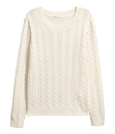 H&M Cable-knit Sweater $17.99 | H&M (US)