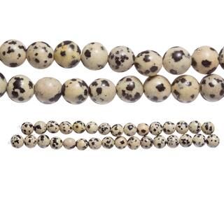 Dalmatian Jasper Round Beads, 8mm by Bead Landing™ | Michaels Stores