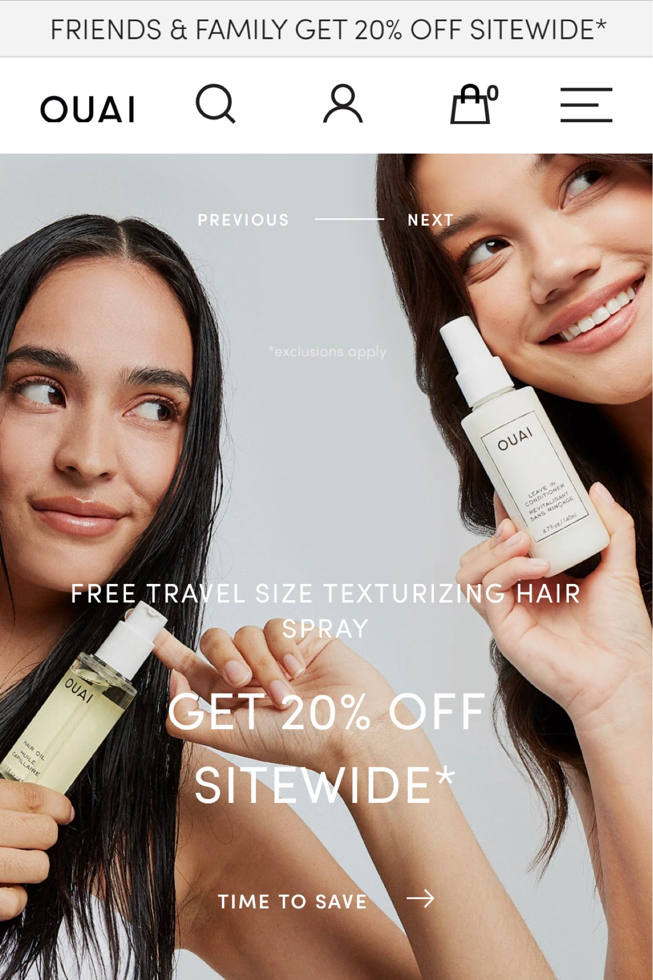 20% off all OUAI products !!!! 🤍


#LTKbeauty #LTKSale #LTKsalealert