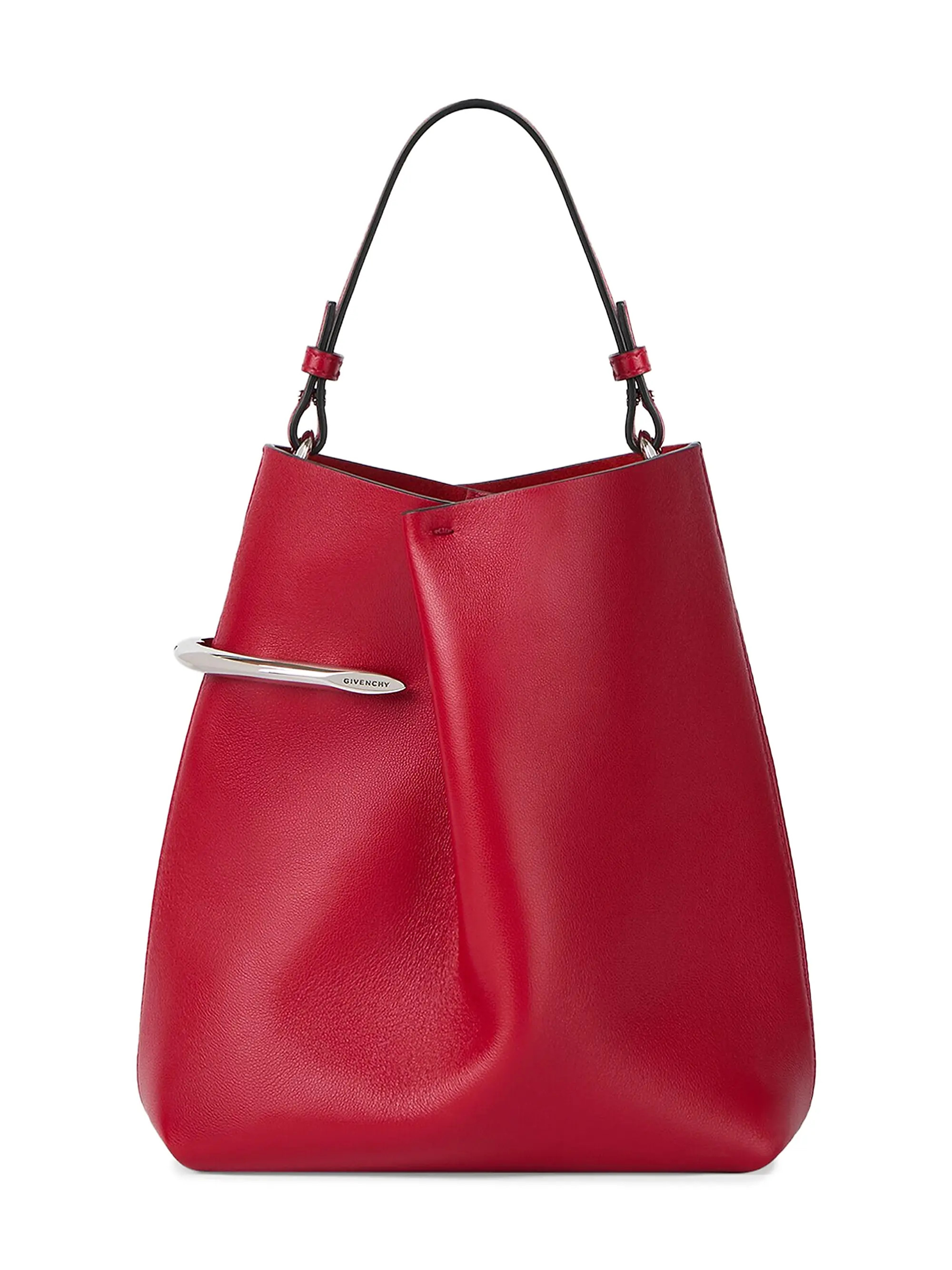 Givenchy Pinch Me Pouch in Nappa Leather | Saks Fifth Avenue | Saks Fifth Avenue