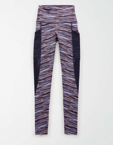 Aerie Move Mesh High Waisted Legging | American Eagle Outfitters (US & CA)